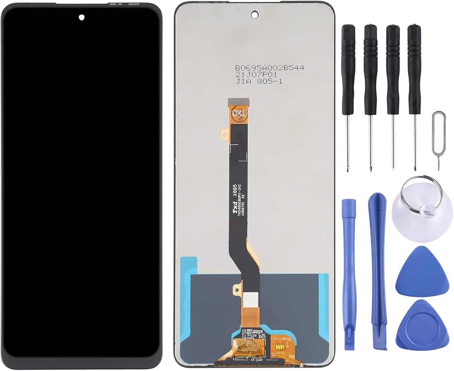 صفحه نمایش LCD لمسی گوشی موبایل و مجموعه کامل دیجیتایزر برای Infinix Note 10 Pro/Note 10 Pro NFC X693 X695 X695C