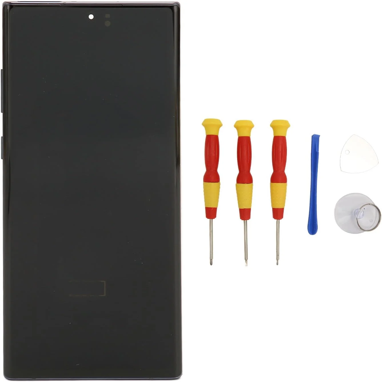 تعویض صفحه نمایش OLED برای نوت 10 پلاس، مجموعه دیجیتایزر صفحه لمسی با ابزار تعمیر قاب، قطعات جایگزین تلفن همراه تعویض صفحه نمایش OLED برای نوت 10 پلاس، مجموعه دیجیتایزر صفحه لمسی با ابزار تعمیر قاب، قطعات جایگزین تلفن همراه