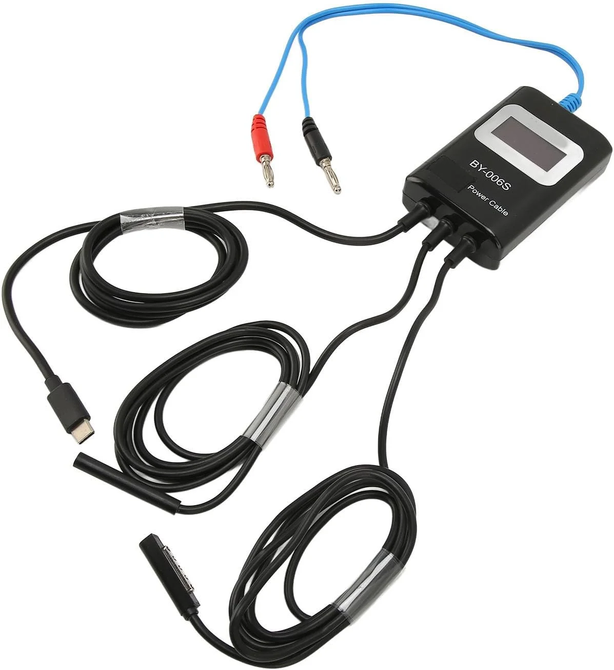 کابل کنترل بوت برق، کابل برق DC 2021V لپ تاپ برای تعمیر مادربرد، قطعات کابل برق کامپیوتر هوشمند مقاوم در برابر سایش تک برد، نمایشگر LED، برای سیم برق تبلت