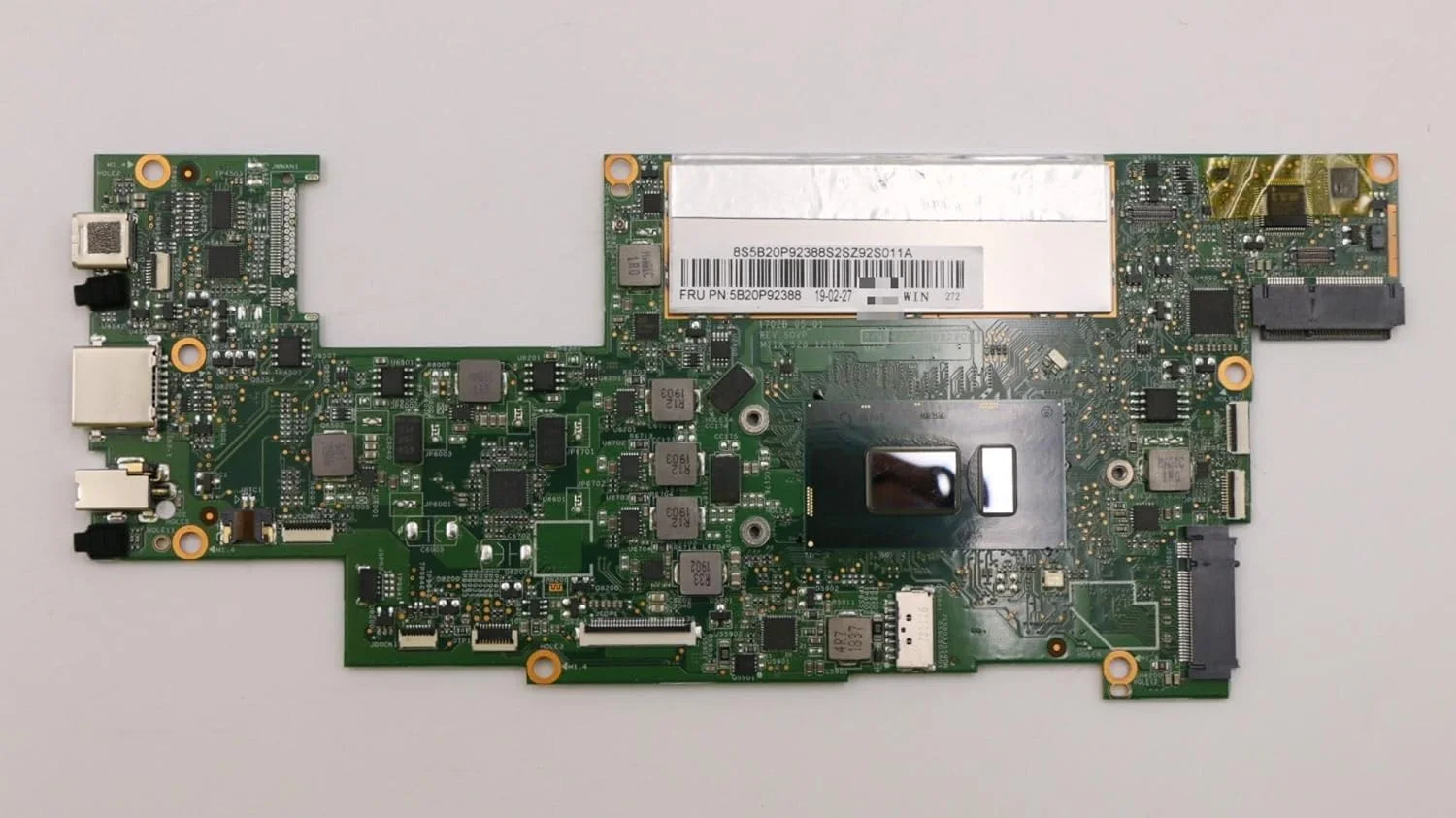 SN E89382 FRU PN 5B20P92388 CPU intelI58250U مدل مادربرد تبلت Miix 520-12IKB جایگزین سازگار اختیاری چندگانه (I58250U)