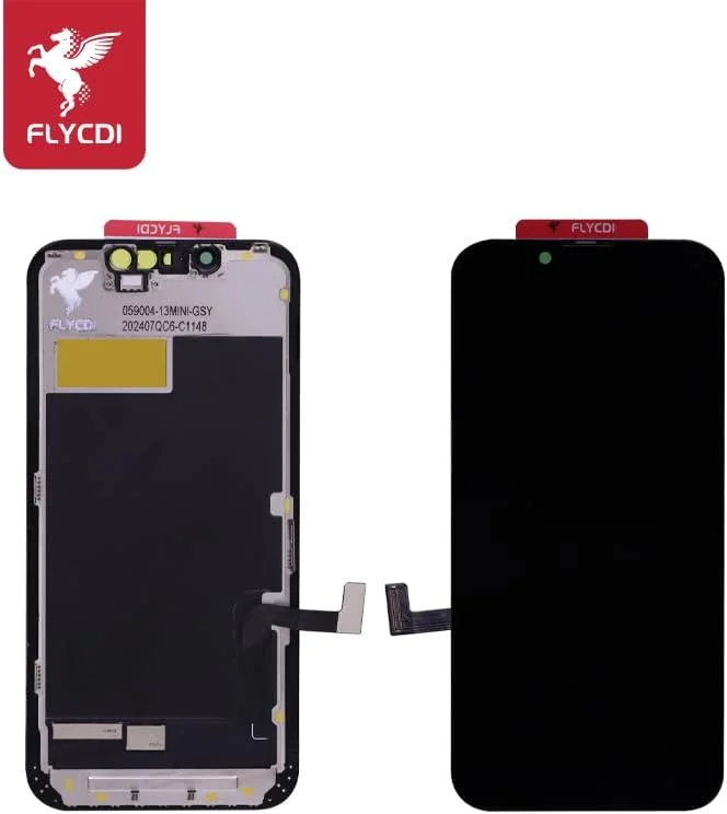 کیت تعویض صفحه نمایش ال سی دی آیفون 13 مینی FLYCDI به همراه ابزار نصب، روشنایی بالا، طیف رنگی گسترده، قطعات تعمیر تلفن همراه (برای آیفون 13 مینی INCELL IC قابل جابجایی) کیت تعویض صفحه نمایش ال سی دی آیفون 13 مینی FLYCDI به همراه ابزار نصب، روشنایی بالا، طیف رنگی گسترده، قطعات تعمیر تلفن همراه (برای آیفون 13 مینی INCELL IC قابل جابجایی)