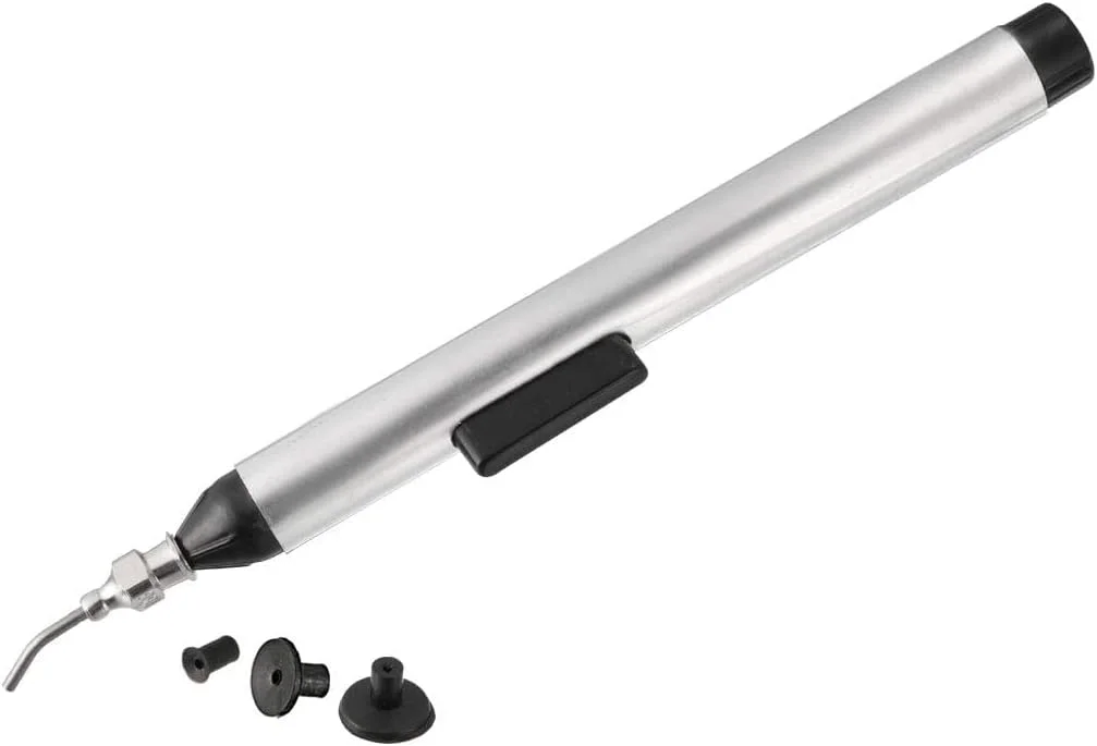 قلم وکیوم XYWHPGV با 3 پد مکش، ابزار حذف لحیم سفید برای تعویض صفحه نمایش تلفن همراه تراشه IC SMD