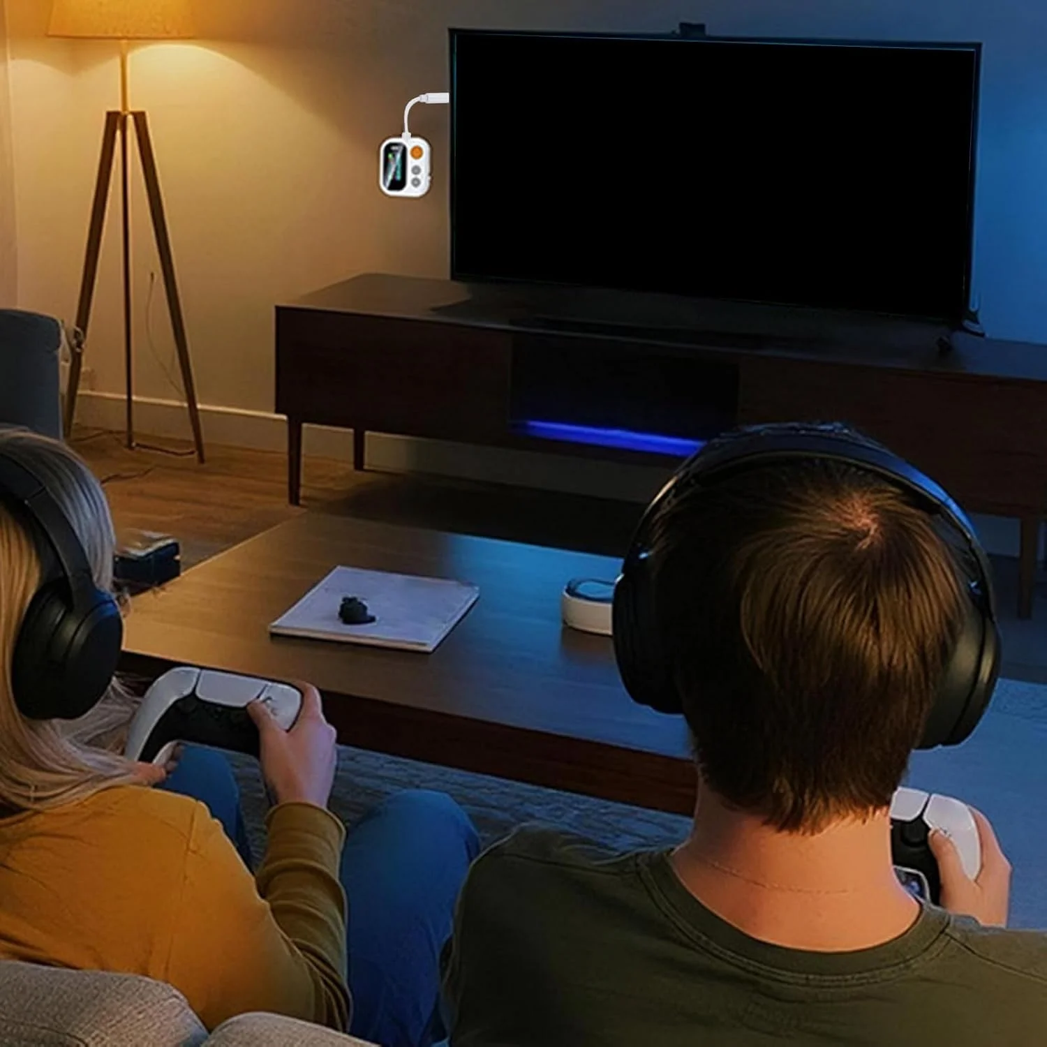 فرستنده و گیرنده صوتی بی سیم، آداپتور تلویزیون بی سیم | آداپتور صوتی با صفحه نمایش رنگی برای کاربران استریو خانگی، مسافران، خودروها، تلفن های همراه، دوستداران موسیقی، بلندگوها و علاقه مندان