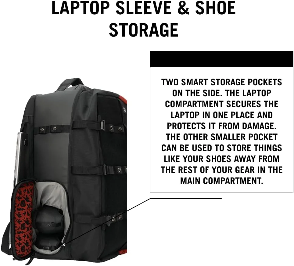 کیف ورزشی USWE Buddy Athlete Gear Pack، کیف های دافل برای نگهداری وسایل ورزشی، لوازم ضروری، ایده آل برای مسافرت، باشگاه، تمرین و موارد دیگر کیف ورزشی USWE Buddy Athlete Gear Pack، کیف های دافل برای نگهداری وسایل ورزشی، لوازم ضروری، ایده آل برای مسافرت، باشگاه، تمرین و موارد دیگر