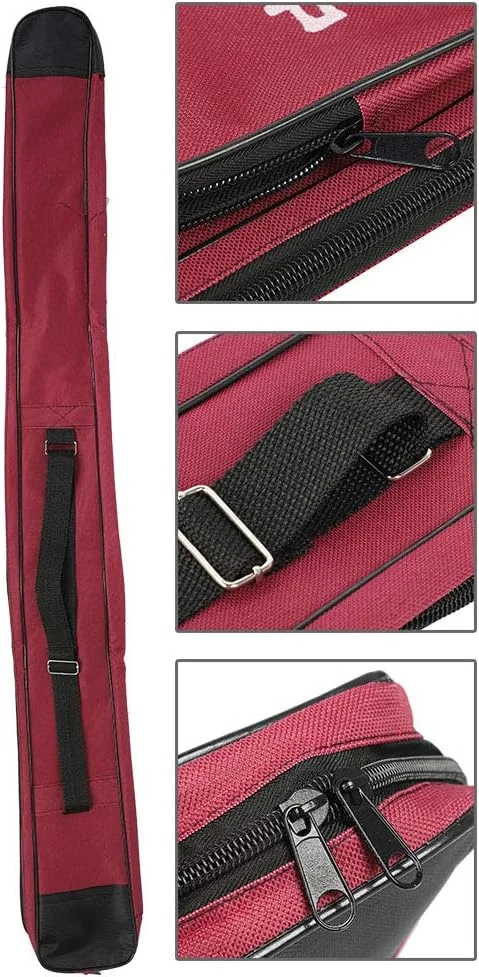 کیف شمشیر رودوشی، کیف قابل حمل شمشیر برای فضای باز (قرمز تیره) کیف شمشیر رودوشی، کیف قابل حمل شمشیر برای فضای باز (قرمز تیره)