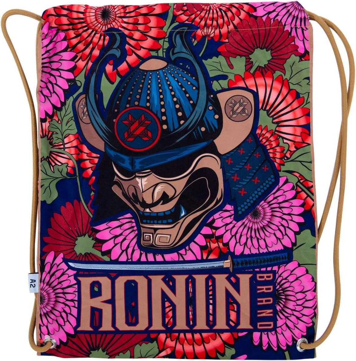 کیف لباس رزمی Ronin Brand طرح سر امپراتور سامورایی - مناسب برای تمام لباسهای رزمی BJJ، کاراته، جودو، تکواندو، کمبو - یونیسکس، طلایی، کوله پشتی 45x35 سانتیمتر کیف لباس رزمی Ronin Brand طرح سر امپراتور سامورایی - مناسب برای تمام لباسهای رزمی BJJ، کاراته، جودو، تکواندو، کمبو - یونیسکس، طلایی، کوله پشتی 45x35 سانتیمتر