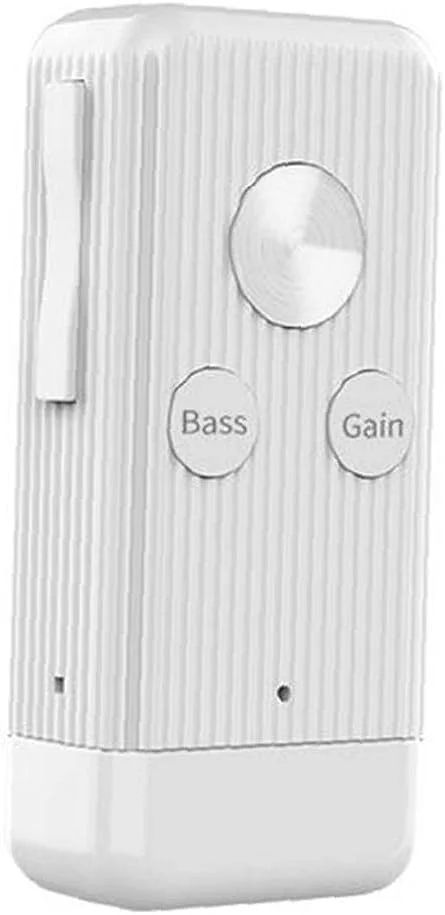 فرستنده گیرنده صوتی، آداپتور استریو خانگی بی سیم با قابلیت حذف نویز، کارت TF و AUX، سفید، پشتیبانی از دستگاه های بیشتر