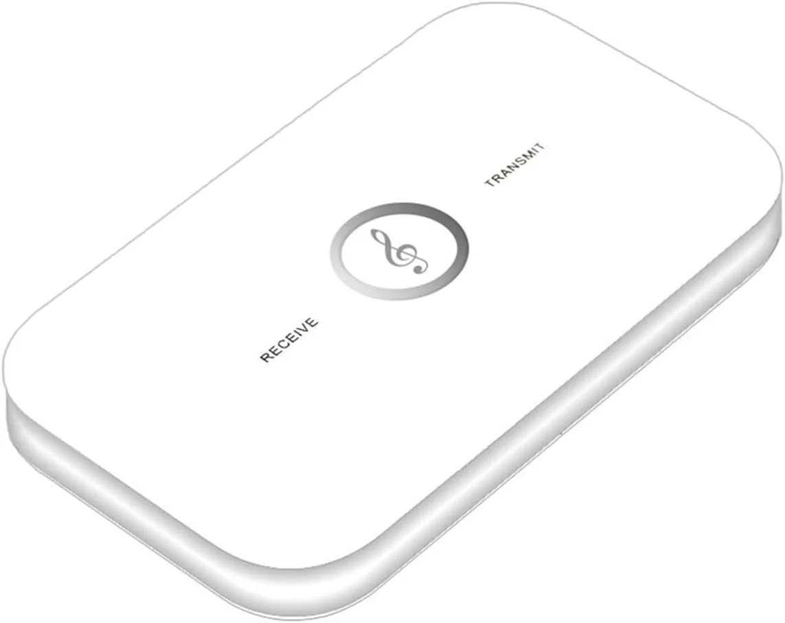 آداپتور صوتی بی سیم گیرنده فرستنده 2 در 1 BT برای کامپیوتر، تلویزیون، هدفون