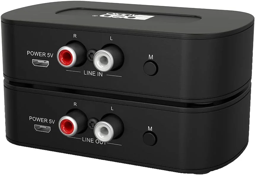 کیت فرستنده و گیرنده ساب ووفر بی سیم 5.8 گیگاهرتز OSD Audio، اتصال سریع WSK-SUB