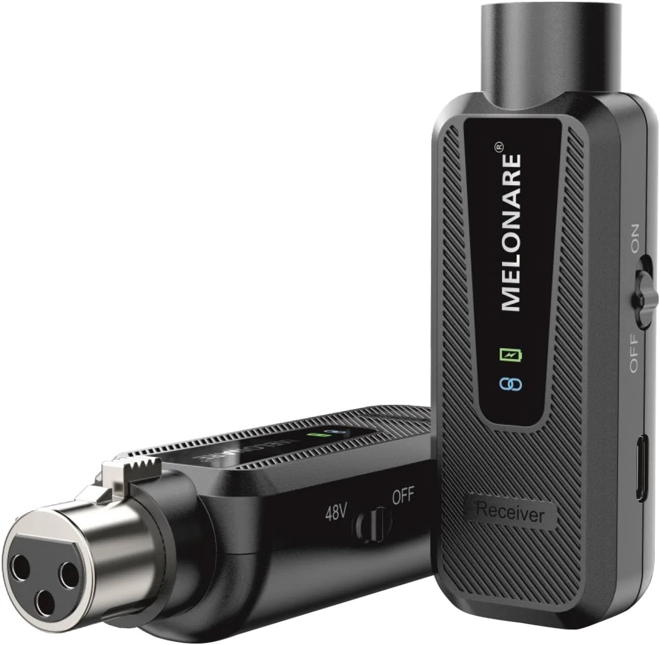 آداپتور میکروفون بی سیم XLR ملونر، سیستم فرستنده و گیرنده صوتی بی سیم XLR، برد 50 متر، فانتوم پاور 48 ولت برای میکروفون، میکسر صدا و تنظیمات PA (MX-1) آداپتور میکروفون بی سیم XLR ملونر، سیستم فرستنده و گیرنده صوتی بی سیم XLR، برد 50 متر، فانتوم پاور 48 ولت برای میکروفون، میکسر صدا و تنظیمات PA (MX-1)