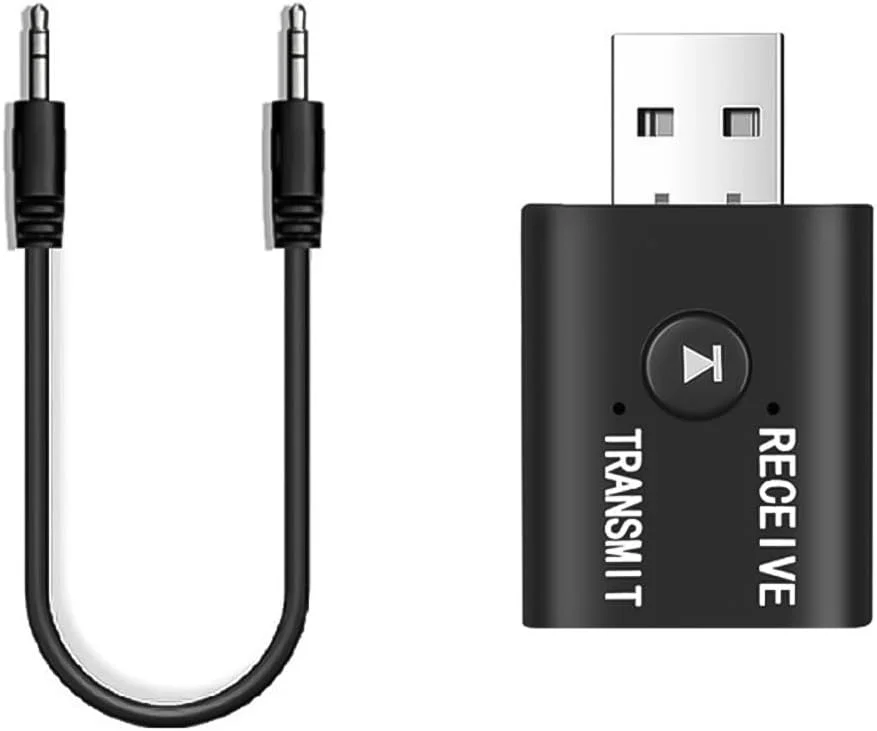 فرستنده و گیرنده بلوتوث 5.0 USB Gorise، آداپتور صوتی بلوتوث 2 در 1 برای تلویزیون، بلندگو، سیستم استریو ماشین، فرستنده و گیرنده صوتی بی سیم فرستنده و گیرنده بلوتوث 5.0 USB Gorise، آداپتور صوتی بلوتوث 2 در 1 برای تلویزیون، بلندگو، سیستم استریو ماشین، فرستنده و گیرنده صوتی بی سیم