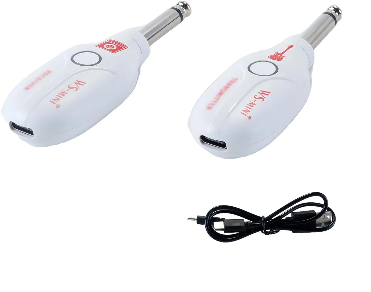 سیستم گیتار وایرلس Hoite، فرستنده/گیرنده صوتی دیجیتال، 48K/16bit، بلادرنگ، آداپتور گیتار 4 کاناله برای گیتارهای الکتریکی، بیس و غیره (سفید) سیستم گیتار وایرلس Hoite، فرستنده/گیرنده صوتی دیجیتال، 48K/16bit، بلادرنگ، آداپتور گیتار 4 کاناله برای گیتارهای الکتریکی، بیس و غیره (سفید)