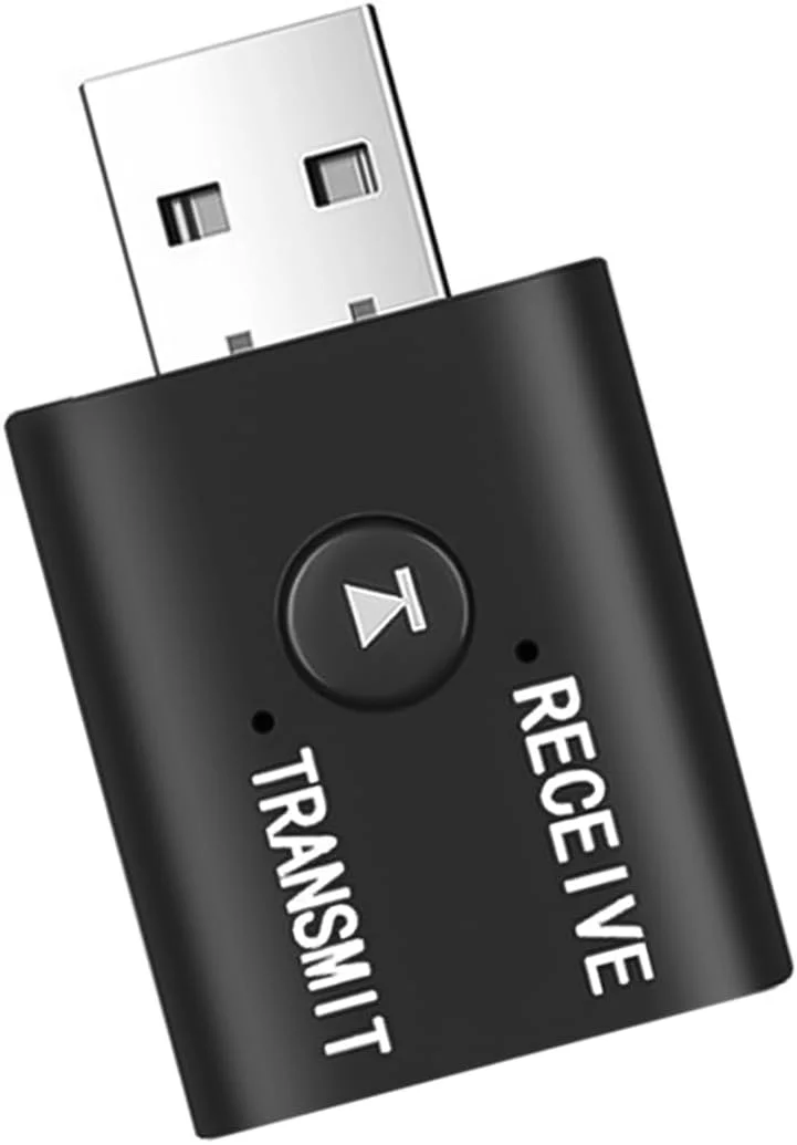 فرستنده و گیرنده بلوتوث 5.0 USB Gorise، آداپتور صوتی بلوتوث 2 در 1 برای تلویزیون، بلندگو، سیستم استریو ماشین، فرستنده و گیرنده صوتی بی سیم فرستنده و گیرنده بلوتوث 5.0 USB Gorise، آداپتور صوتی بلوتوث 2 در 1 برای تلویزیون، بلندگو، سیستم استریو ماشین، فرستنده و گیرنده صوتی بی سیم