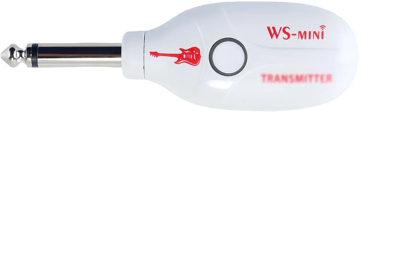 سیستم گیتار وایرلس Hoite، فرستنده/گیرنده صوتی دیجیتال، 48K/16bit، بلادرنگ، آداپتور گیتار 4 کاناله برای گیتارهای الکتریکی، بیس و غیره (سفید)