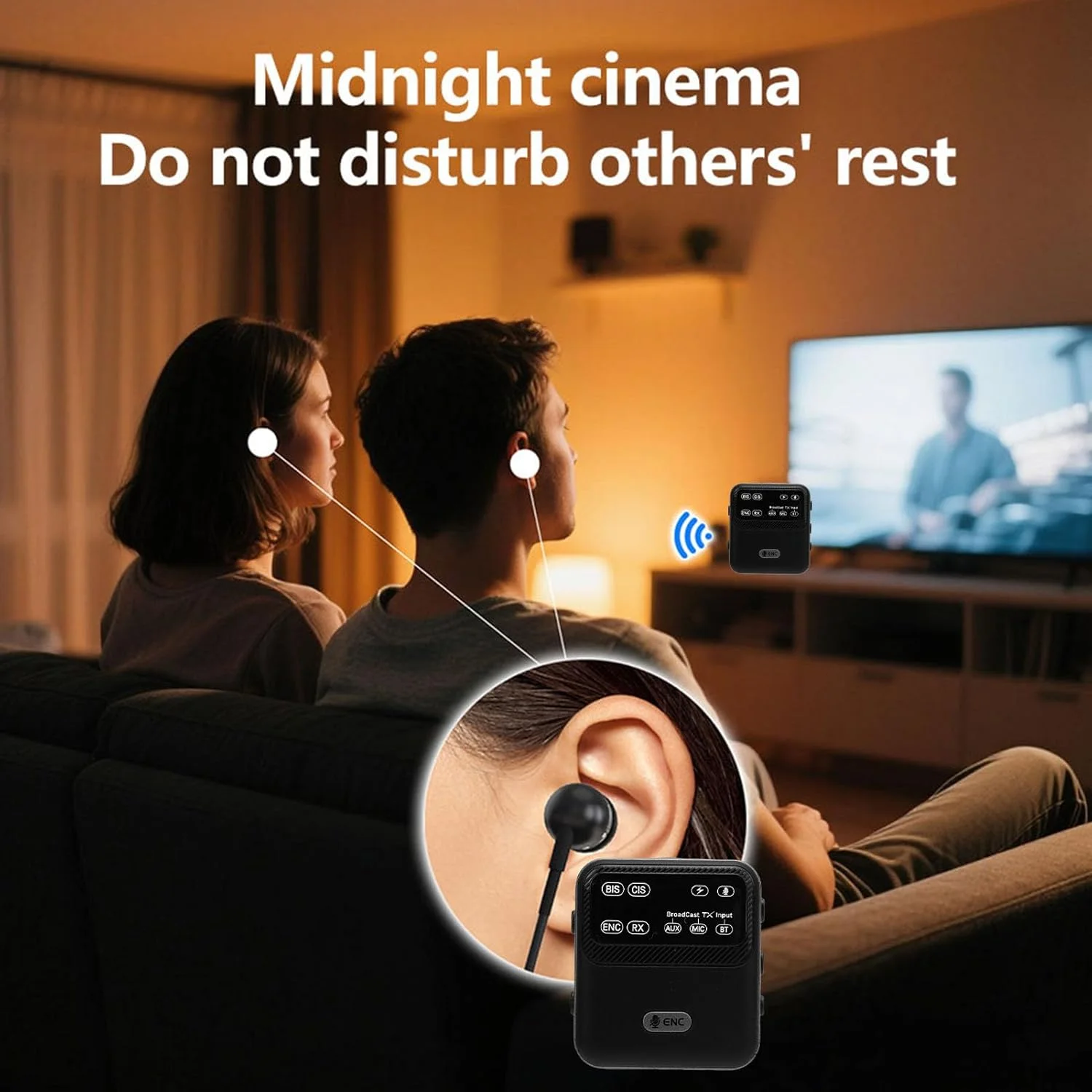 فرستنده گیرنده Cryfokt، آداپتور صوتی چند منظوره، پخش بی سیم چند منظوره برای راهنمای داخلی و خارجی فرستنده گیرنده Cryfokt، آداپتور صوتی چند منظوره، پخش بی سیم چند منظوره برای راهنمای داخلی و خارجی