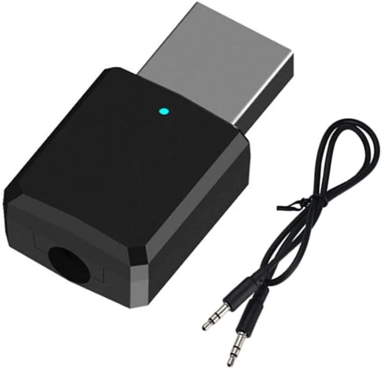 فرستنده گیرنده بلوتوث، آداپتور صوتی بی سیم USB بلوتوث 5.0 فرستنده گیرنده 2 در 1 برای تلویزیون لپ تاپ کامپیوتر ماشین سیستم صوتی خانگی فرستنده گیرنده بلوتوث، آداپتور صوتی بی سیم USB بلوتوث 5.0 فرستنده گیرنده 2 در 1 برای تلویزیون لپ تاپ کامپیوتر ماشین سیستم صوتی خانگی