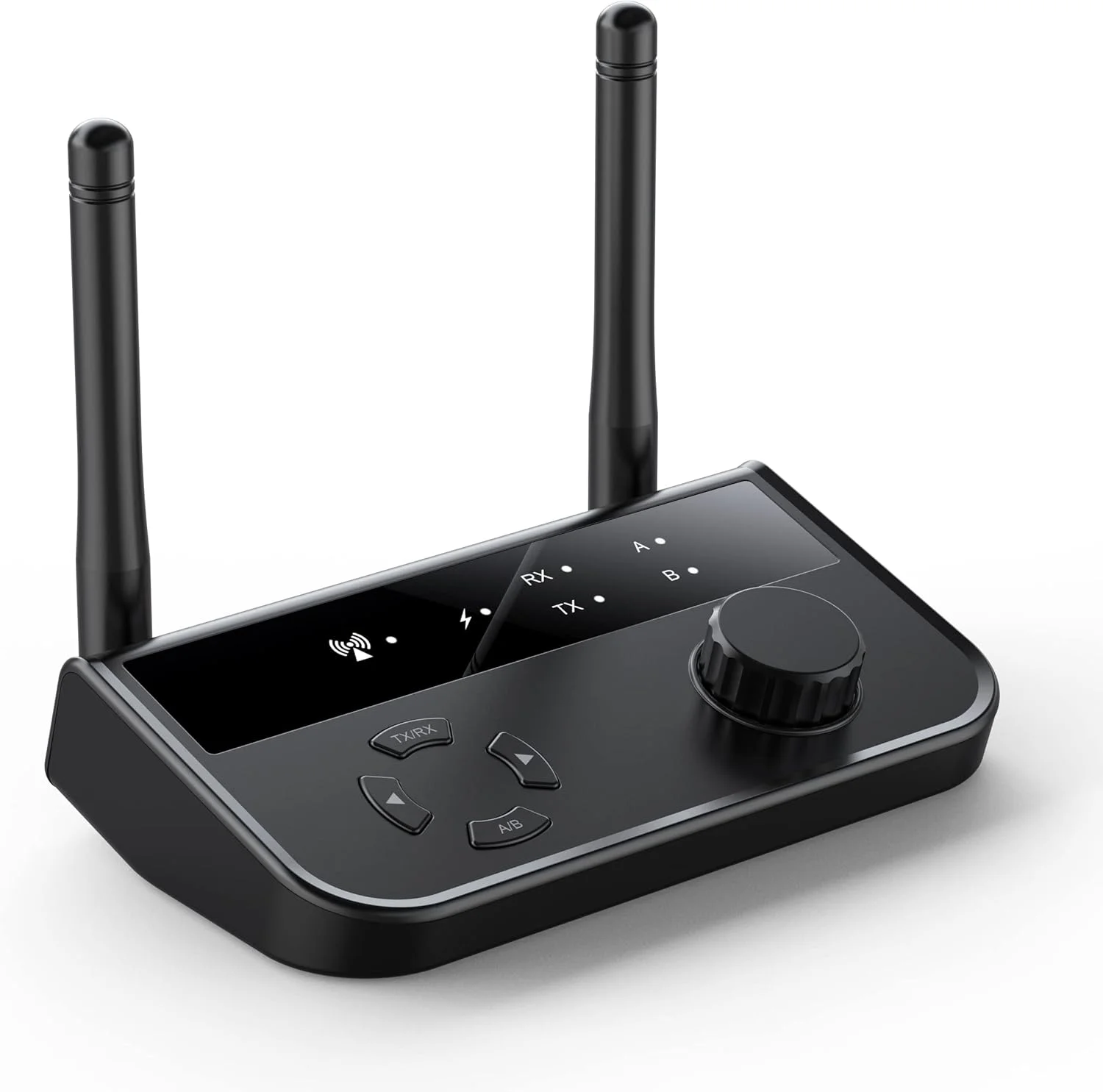 فرستنده-گیرنده بلوتوث 5.3، مناسب برای اتصال تلویزیون به هدفون/اسپیکر بیسیم، تاخیر کم/صدای HD، آداپتور پشتیبانی از استریو خانگی، پشتیبانی از A2DP/AVRCP، مشکی فرستنده-گیرنده بلوتوث 5.3، مناسب برای اتصال تلویزیون به هدفون/اسپیکر بیسیم، تاخیر کم/صدای HD، آداپتور پشتیبانی از استریو خانگی، پشتیبانی از A2DP/AVRCP، مشکی