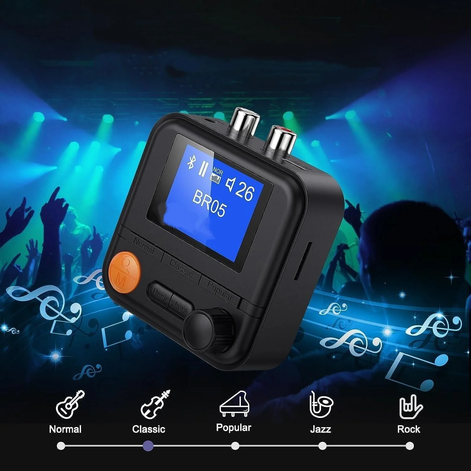 فرستنده گیرنده بلوتوث، آداپتور صوتی بلوتوث با نمایشگر، پخش موسیقی بی سیم برای تلویزیون، هدفون، سیستم های صوتی فرستنده گیرنده بلوتوث، آداپتور صوتی بلوتوث با نمایشگر، پخش موسیقی بی سیم برای تلویزیون، هدفون، سیستم های صوتی