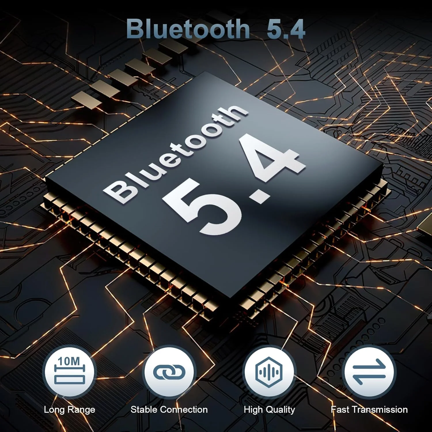 آداپتور فرستنده و گیرنده صوتی بلوتوث 5.4 با AUX 3.5 میلیمتری، عمر باتری طولانی، تماس هندزفری، بلوتوث بیسیم با تأخیر کم برای تلویزیون، ماشین، هدفون، بلندگو، استفاده در هواپیما آداپتور فرستنده و گیرنده صوتی بلوتوث 5.4 با AUX 3.5 میلیمتری، عمر باتری طولانی، تماس هندزفری، بلوتوث بیسیم با تأخیر کم برای تلویزیون، ماشین، هدفون، بلندگو، استفاده در هواپیما