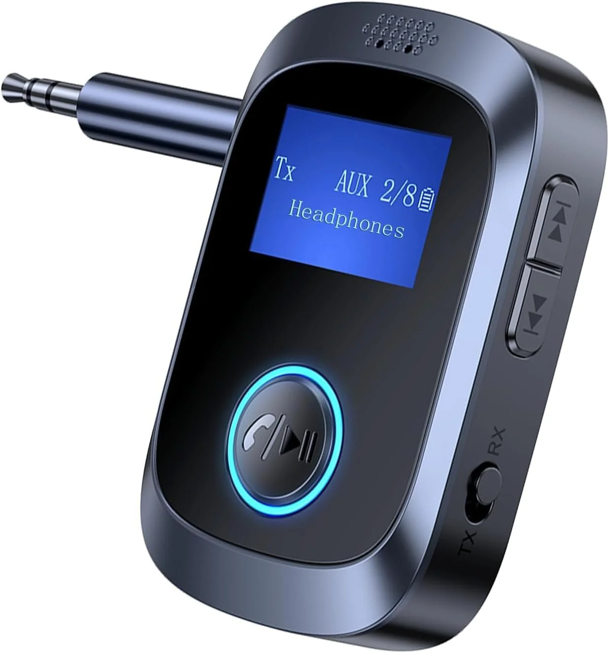 آداپتور بلوتوث برای هدفون هواپیما، گیرنده صوتی بیسیم ELECDON 5.3، فرستنده AUX بیسیم برای تلویزیون/کامپیوتر/باشگاه، برای موسیقی خودرو، گیرنده استریو آداپتور بلوتوث برای هدفون هواپیما، گیرنده صوتی بیسیم ELECDON 5.3، فرستنده AUX بیسیم برای تلویزیون/کامپیوتر/باشگاه، برای موسیقی خودرو، گیرنده استریو