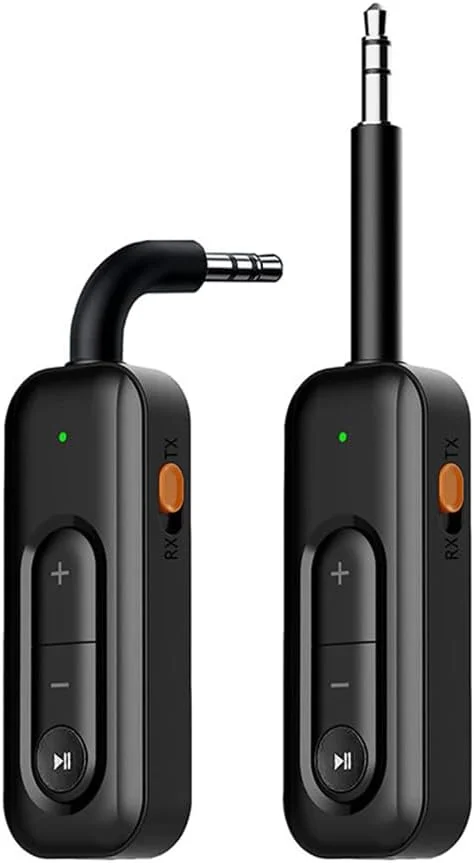 فرستنده و گیرنده بلوتوث 5.2 Azonee، آداپتور بلوتوث بی سیم 2 در 1 با جک 3.5 میلی متری، اتصال دوگانه، آداپتور بلوتوث AUX با قابلیت حذف نویز برای سیستم صوتی PC/TV/Car فرستنده و گیرنده بلوتوث 5.2 Azonee، آداپتور بلوتوث بی سیم 2 در 1 با جک 3.5 میلی متری، اتصال دوگانه، آداپتور بلوتوث AUX با قابلیت حذف نویز برای سیستم صوتی PC/TV/Car