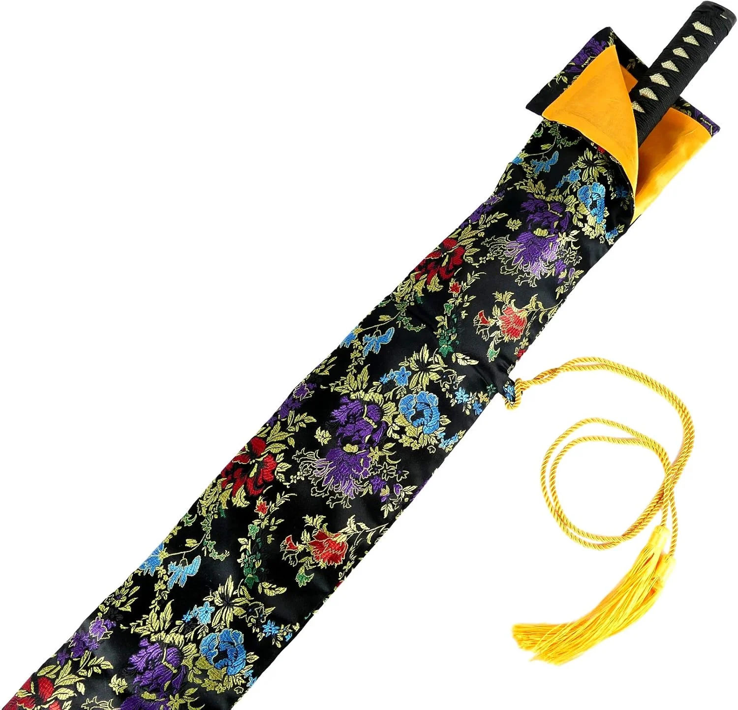 کیف شمشیر ابریشمی ماکوتو برای کاتانا، واکیزاشی و شمشیرهای تای چی چینی