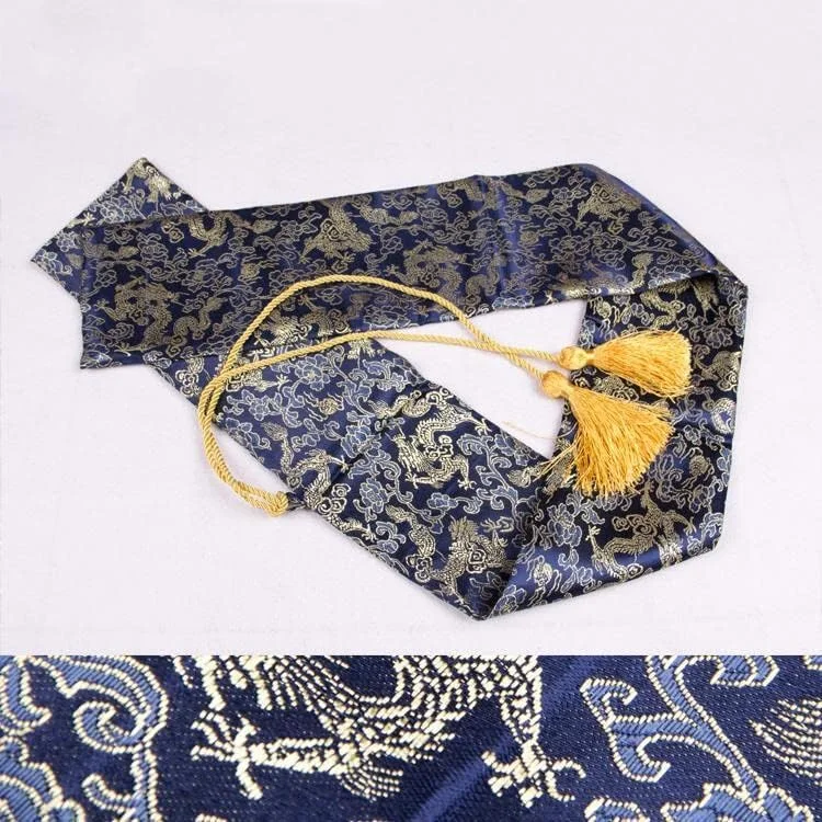 FLURSAILE 2 عدد کیف شمشیر 130 سانتی متری ابریشم مصنوعی، روکش کیف حمل شمشیر کاتانا برای شمشیرهای سامورایی FLURSAILE 2 عدد کیف شمشیر 130 سانتی متری ابریشم مصنوعی، روکش کیف حمل شمشیر کاتانا برای شمشیرهای سامورایی