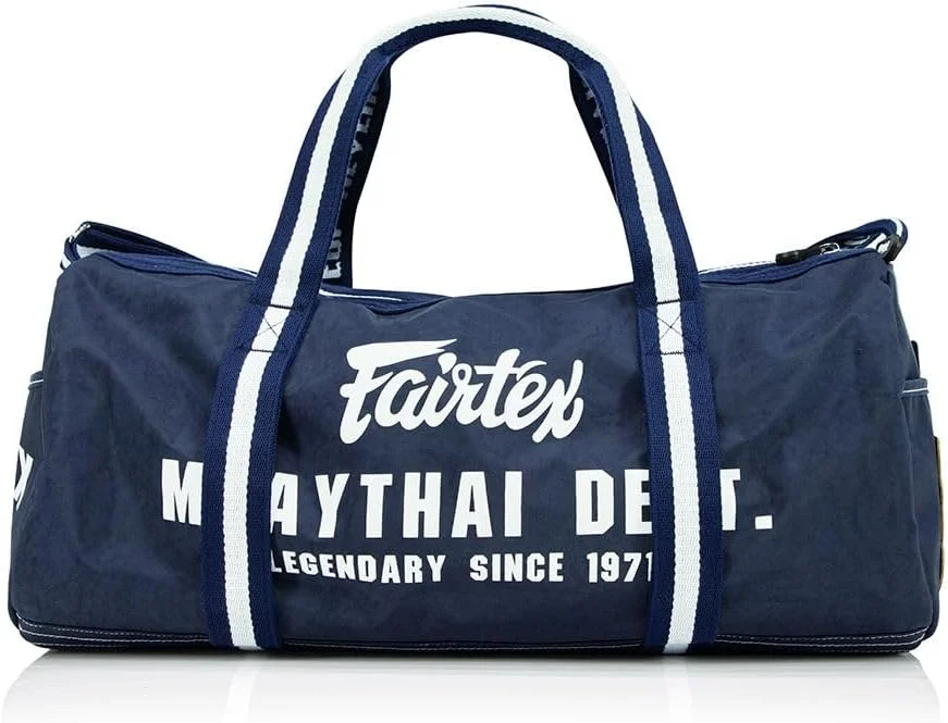 کیف استوانه ای سبک رترو Fairtex BAG9 مناسب بوکس تایلندی، ورزش های رزمی و باشگاه کیف استوانه ای سبک رترو Fairtex BAG9 مناسب بوکس تایلندی، ورزش های رزمی و باشگاه