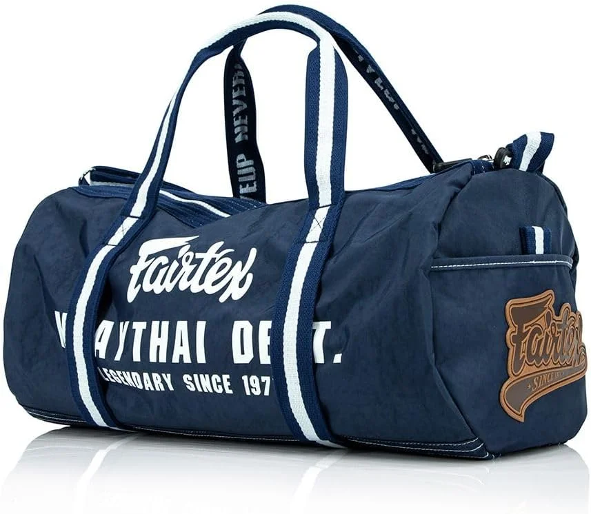 کیف استوانه ای سبک رترو Fairtex BAG9 مناسب بوکس تایلندی، ورزش های رزمی و باشگاه کیف استوانه ای سبک رترو Fairtex BAG9 مناسب بوکس تایلندی، ورزش های رزمی و باشگاه