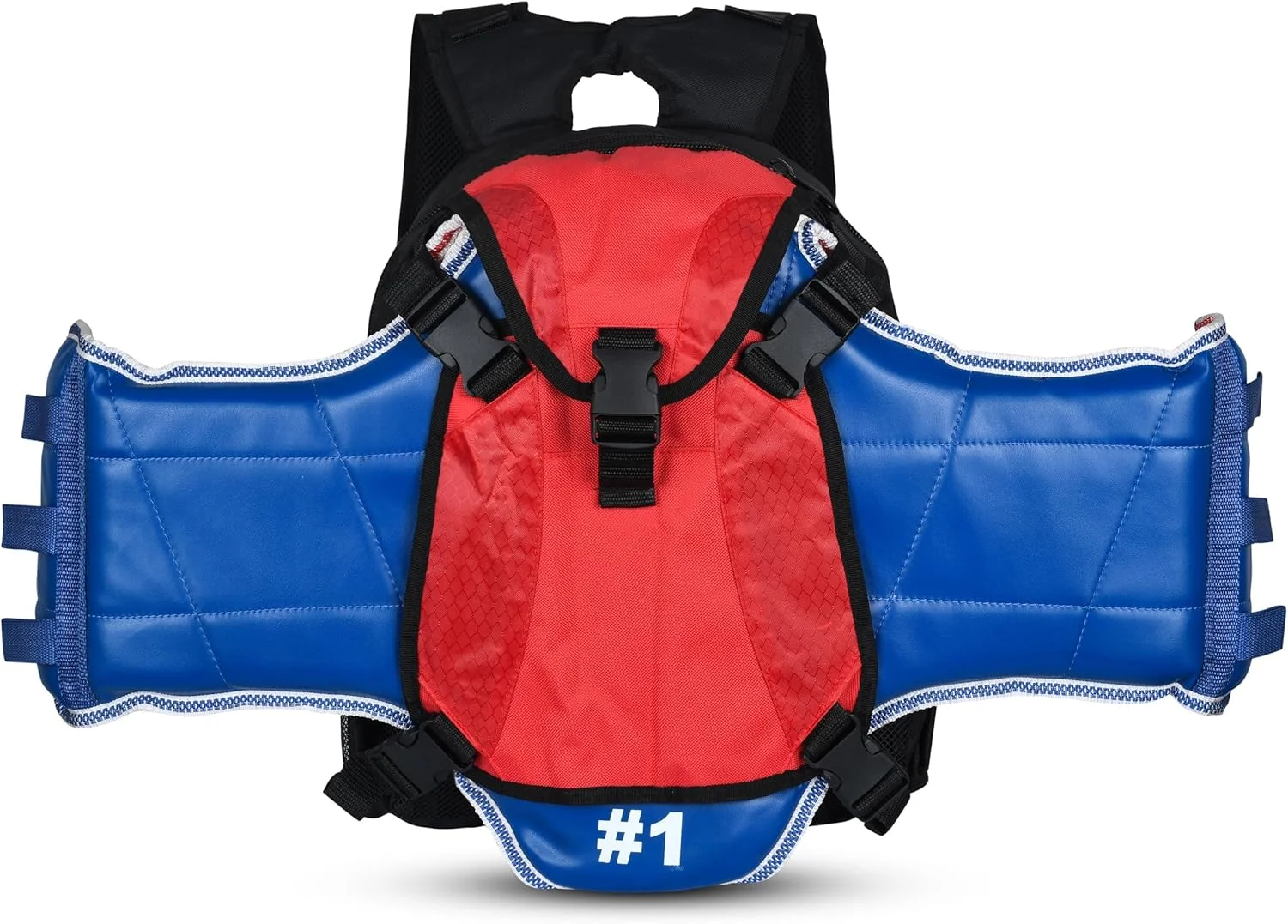 کوله پشتی هنرهای رزمی برای کاراته، تکواندو - دارای جیب اضافی - کوله پشتی ورزشی چند منظوره (بدون محافظ سینه)