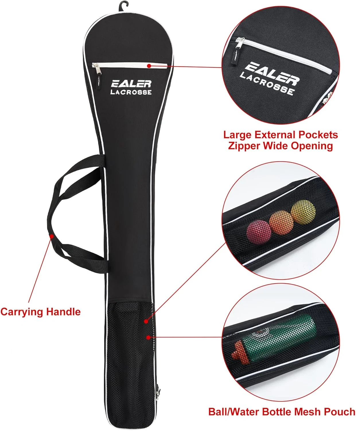 کیف حمل چوب لاکراس EALER ELB200 کیف حمل چوب لاکراس EALER ELB200