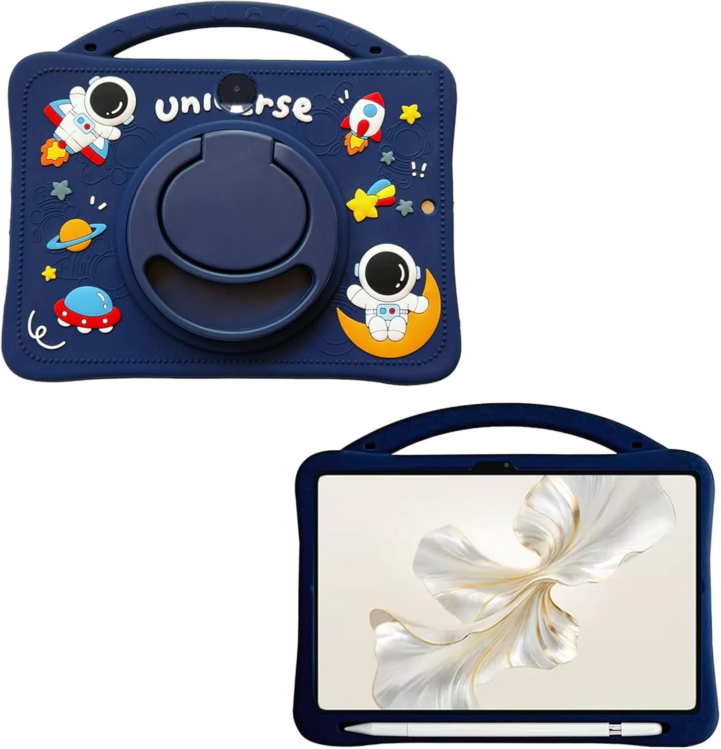 کیف محافظ کودکانه مناسب برای آنر پد 9 12.1 اینچ 2024، طرح فضانورد سه بعدی زیبا با پایه چرخشی 360 درجه و دسته، ضد ضربه و سبک کیف محافظ کودکانه مناسب برای آنر پد 9 12.1 اینچ 2024، طرح فضانورد سه بعدی زیبا با پایه چرخشی 360 درجه و دسته، ضد ضربه و سبک