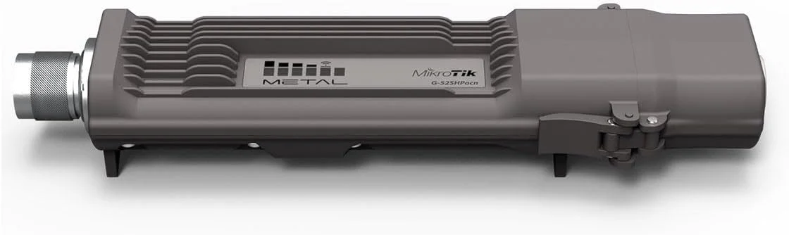 اکسس پوینت وایرلس بیرونی Mikrotik Metal 52 ac با سرعت 54 مگابیت بر ثانیه و قابلیت تغذیه از طریق اترنت (PoE)