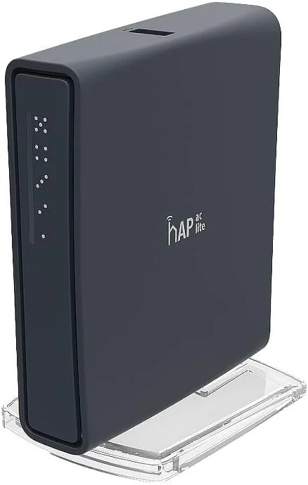 میکروتیک hAP AC Lite Tower مشکی با قابلیت تغذیه از طریق اترنت (PoE) میکروتیک hAP AC Lite Tower مشکی با قابلیت تغذیه از طریق اترنت (PoE)