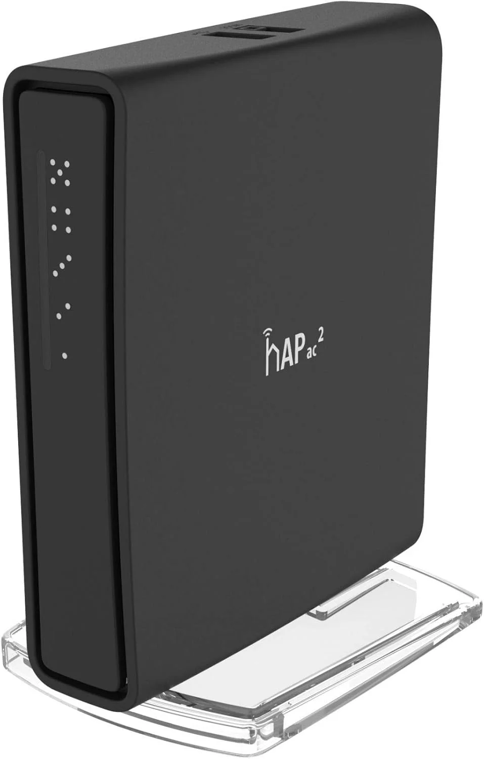 اکسس پوینت دو بانده MikroTik hAP ac2 RBD52G-5HacD2HnD-TC با فرکانس 2.4/5 گیگاهرتز، استاندارد 802.11a/b/g/n/ac، دارای 5 پورت گیگابیتی اترنت نسخه بین المللی
