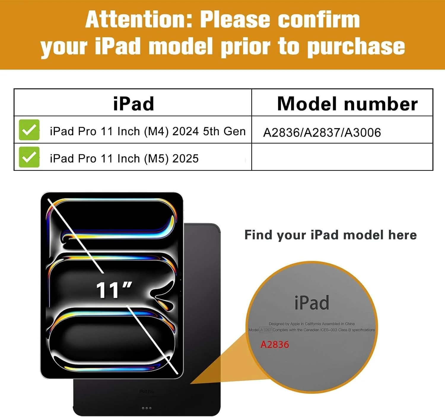 کاور هوشمند ProCase برای آیپد پرو ۱۱ اینچ M5 2025/M4 2024 با جای قلم، کاور تبلت باریک و شفاف تاشو سه لایه برای آیپد پرو ۱۱ اینچ نسل پنجم - بنفش