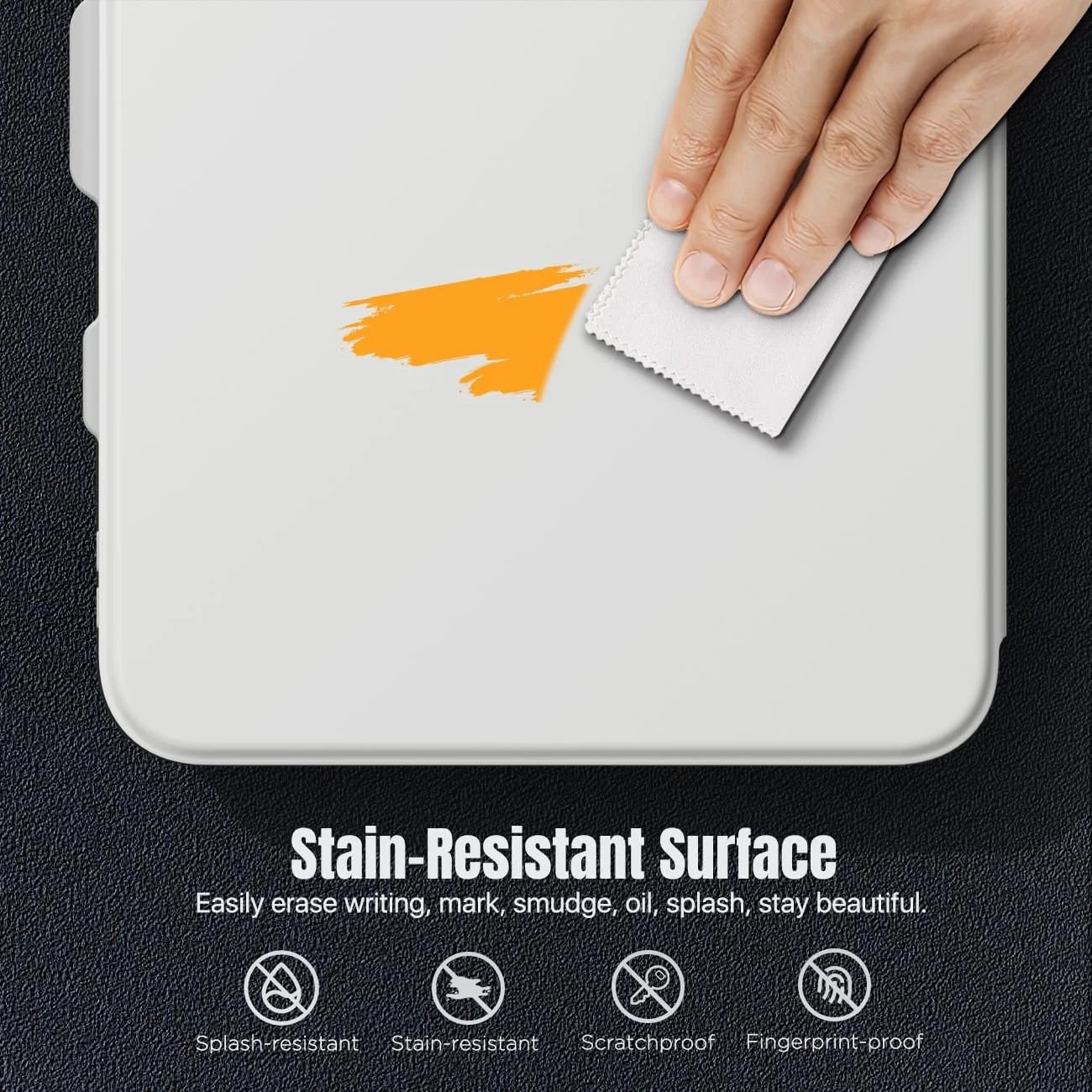 کاور تبلت MoKo برای آیپد نسل دهم با جای قلم، کاور آیپد نسل دهم 10.9 اینچی 2022، محافظ صفحه نمایش داخلی با پشت شفاف، پایه چند زاویه ای، حالت خواب/بیدار خودکار، خاکستری روشن