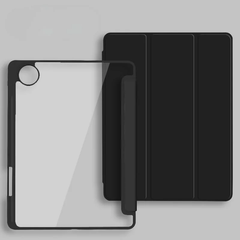 کاور محافظ تبلت آنر مجیک پد 2 (12.3 اینچ) مدل 2024، کاور سه لایه استند دار با جای قلم، چرم مصنوعی PU با پشت شفاف (مشکی) کاور محافظ تبلت آنر مجیک پد 2 (12.3 اینچ) مدل 2024، کاور سه لایه استند دار با جای قلم، چرم مصنوعی PU با پشت شفاف (مشکی)