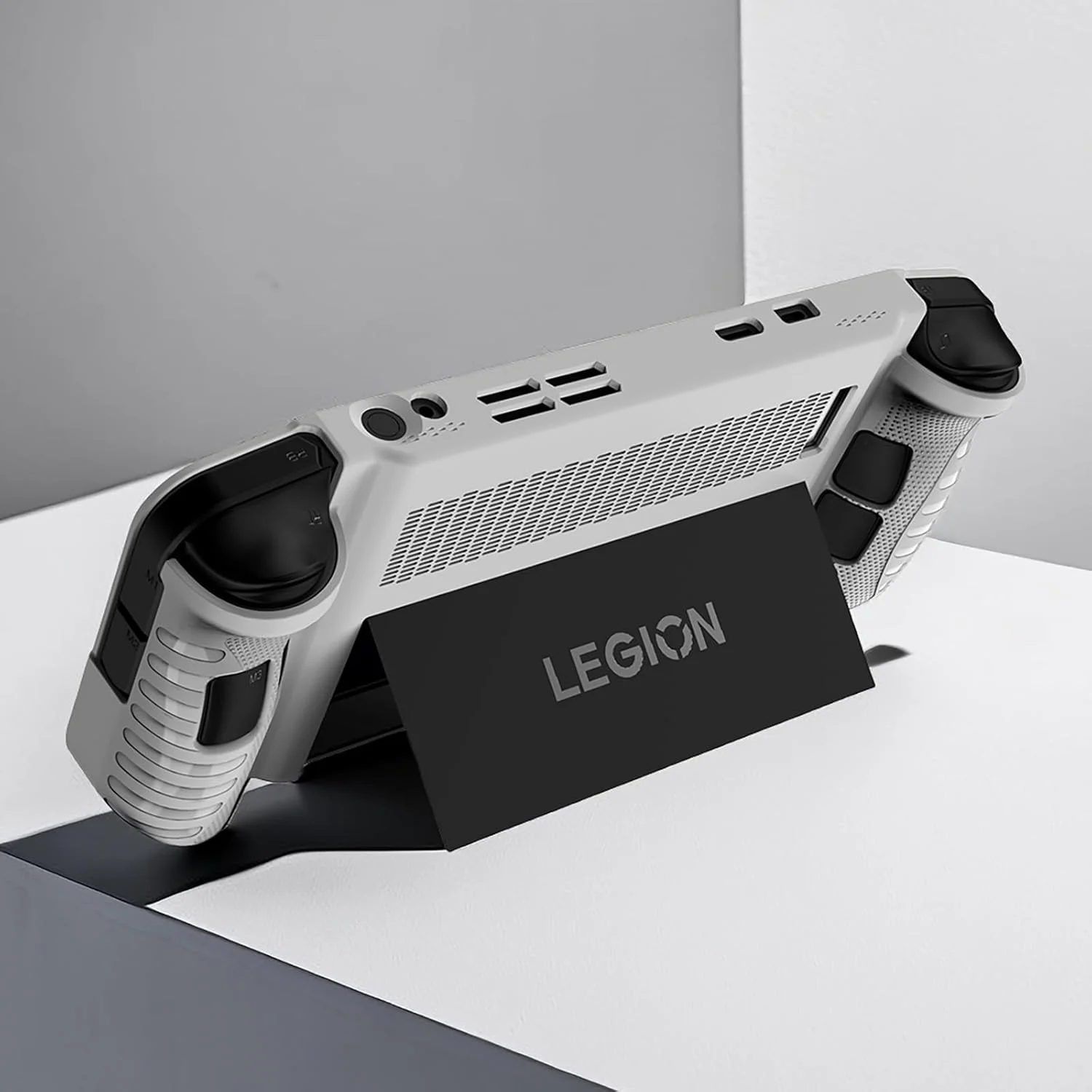 کاور محافظ ژیوپی مناسب برای لنوو لیجن گو، کاور محافظ نرم با فریم TPU - ضد لغزش - با قابلیت گرفتن آسان، محافظ لنوو لیجن گو - سفید