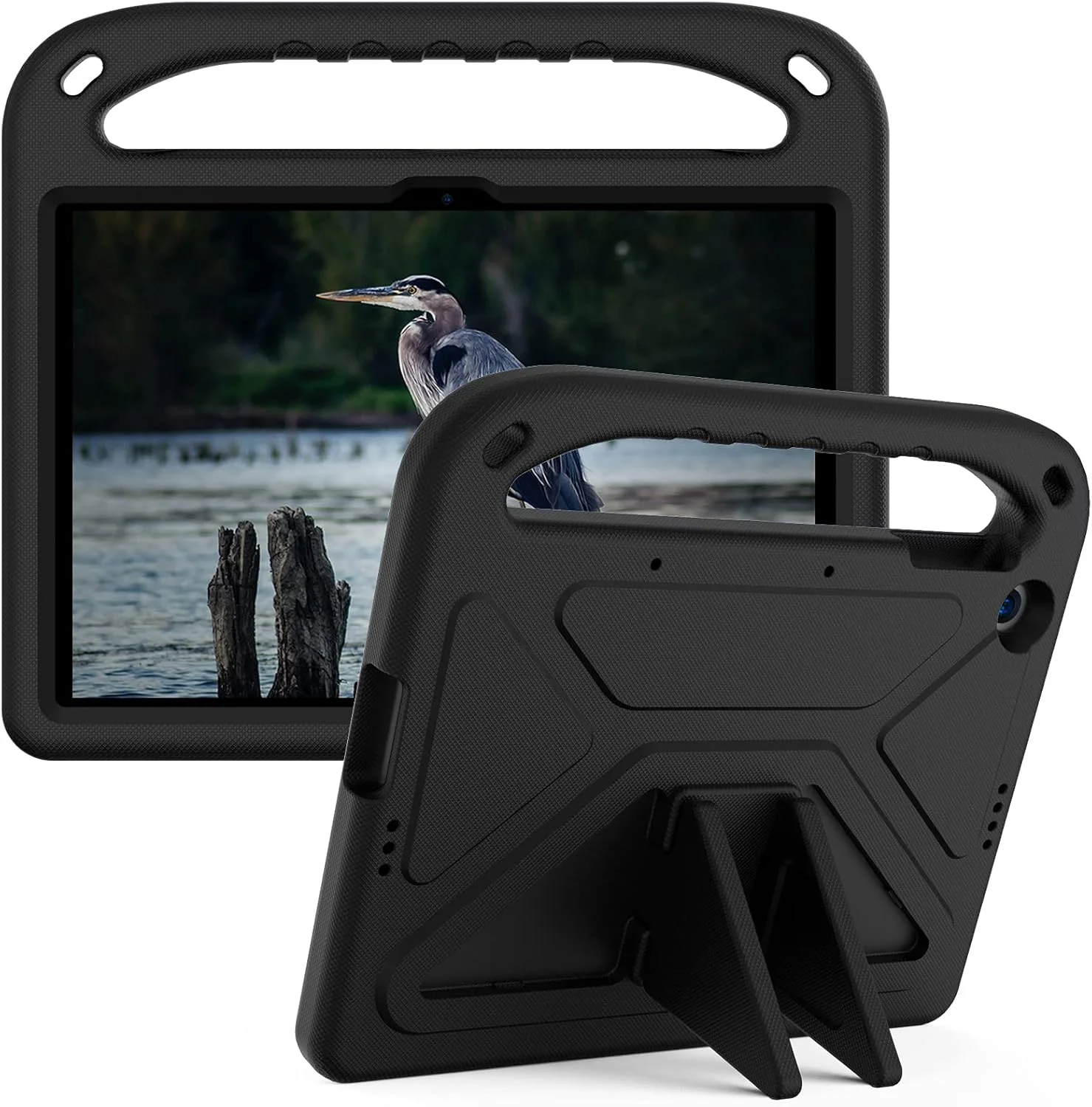 کیف تبلت برای آنر پد X8 10.1 اینچ، سبک وزن، EVA، ضد ضربه، دارای دسته و پایه، محافظ کودکانه، مشکی کیف تبلت برای آنر پد X8 10.1 اینچ، سبک وزن، EVA، ضد ضربه، دارای دسته و پایه، محافظ کودکانه، مشکی