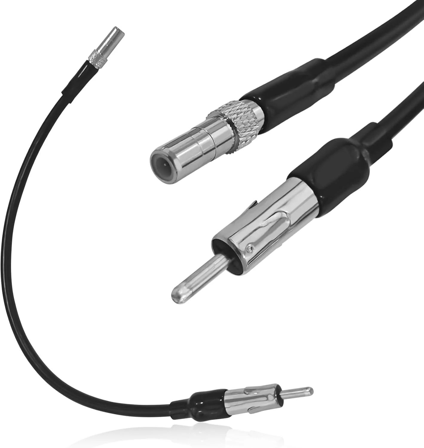 آداپتور آنتن رادیو خودرو، کانکتور نر برای ارتقا استریو FM AM، سازگار با شورلت، جی ام سی، کادیلاک و پونتیاک ۲۰۰۶-۲۰۱۴، آداپتور ۲ پین آنتن برای استریو خودرو