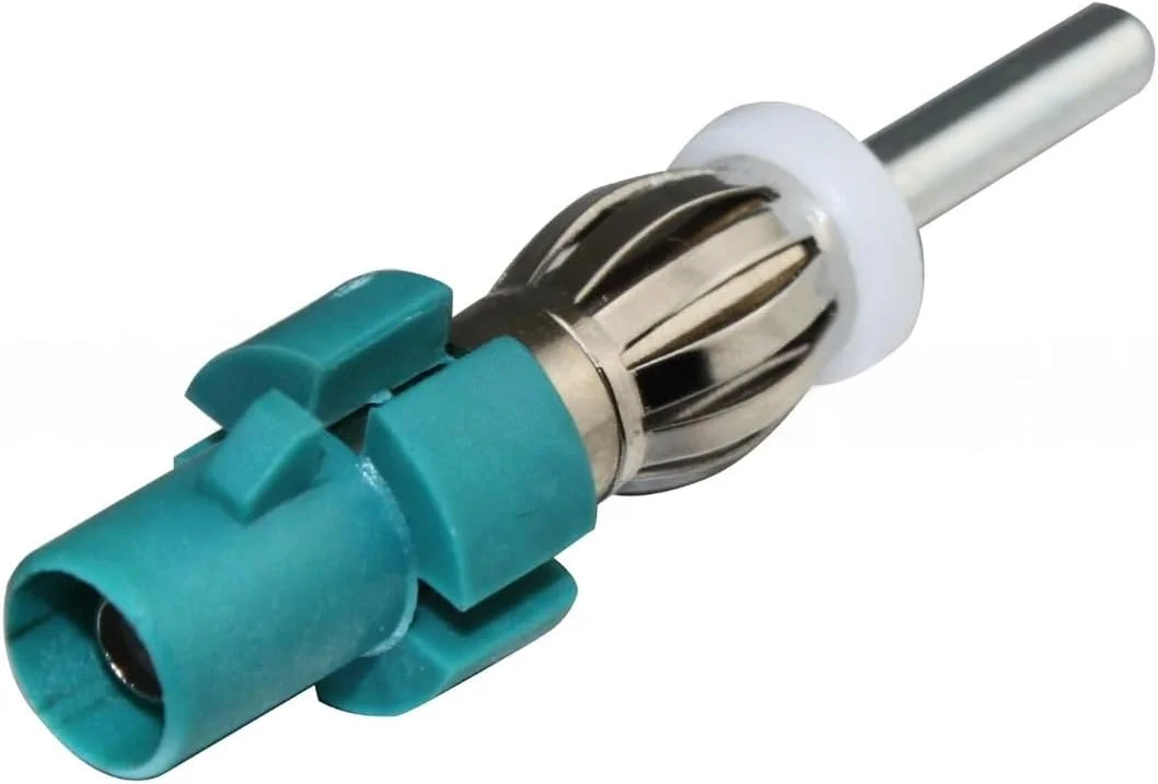 آداپتور یونیورسال Fakra Z به DIN، فکرا Z نری به پلاگ موتورولا DIN برای آنتن رادیو DAB/FM، سازگار با واحد اصلی صوتی گیرنده استریو برای خودرو، کامیون، SUV