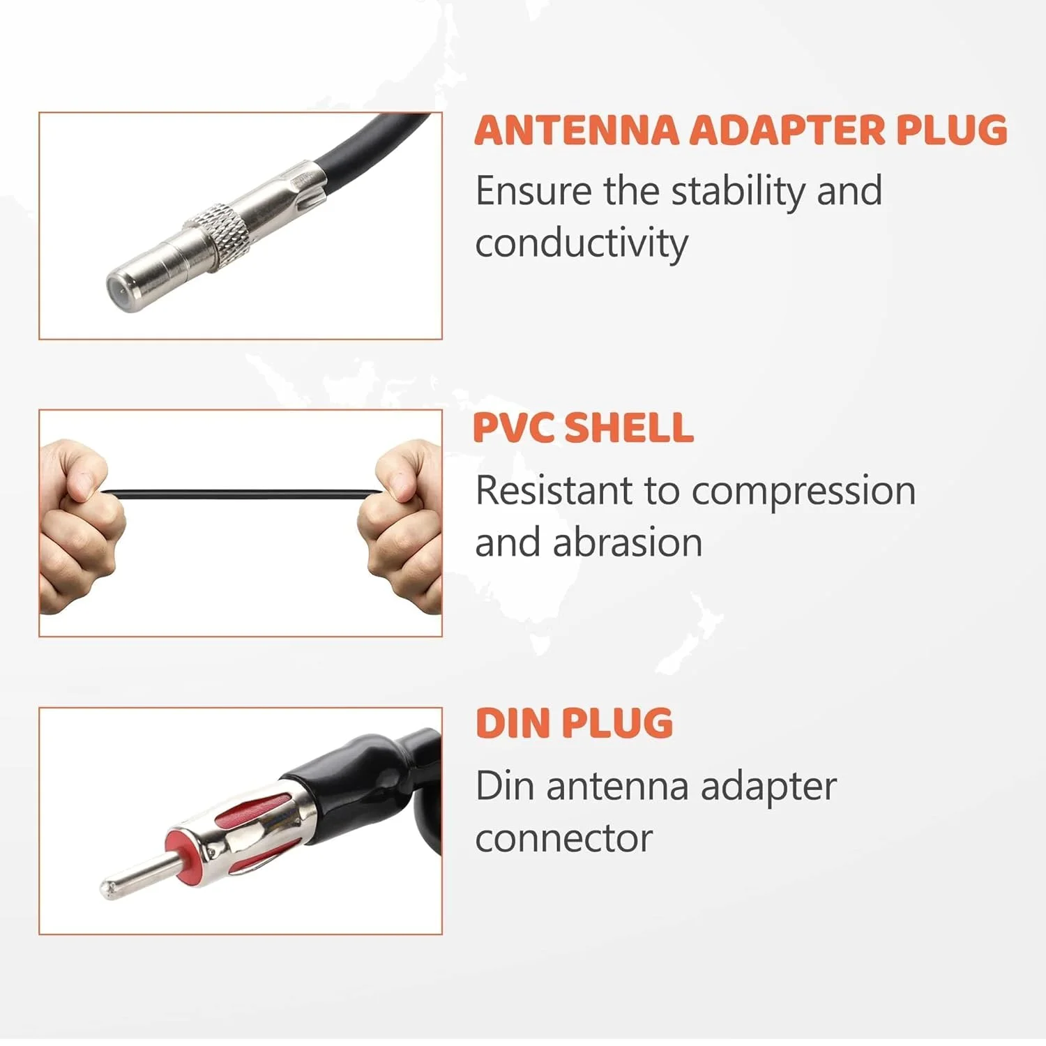 سیم کشی رادیو خودرو NuIth با آداپتور آنتن مناسب برای دوج رم ۲۰۰۲-۲۰۰۷، جیپ ۲۰۰۳-۲۰۰۷، کرایسلر ۲۰۰۰-۲۰۰۷، نصب کابل استریو و اتصال دهنده آنتن