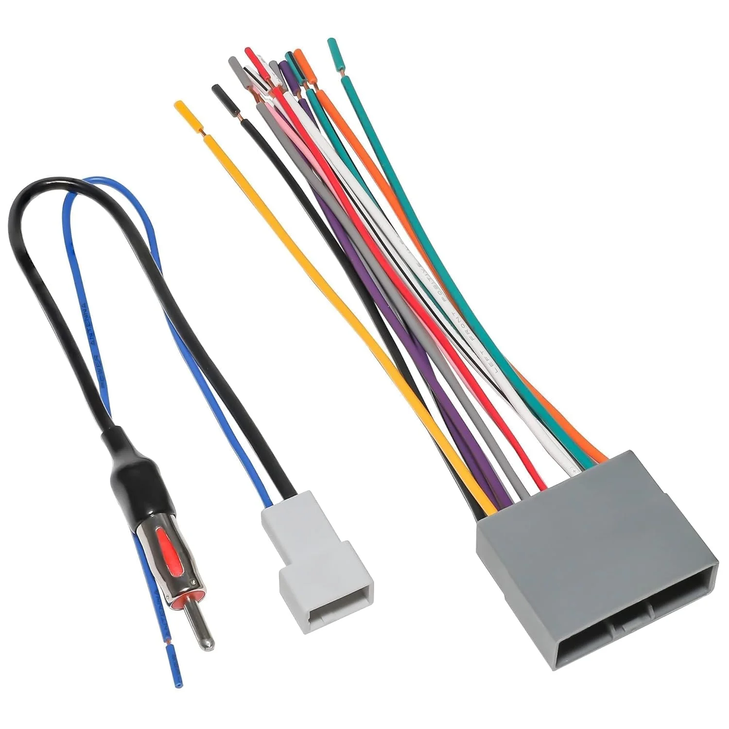 کانکتور سیم کشی رادیو خودرو NuIth برای هوندا سیویک، اودیسه CR-V منتخب سال های 2006-2011، آکورا لجند CL RL سال های 1991-1998 به همراه آداپتور آنتن، جایگزین استریو رسیور