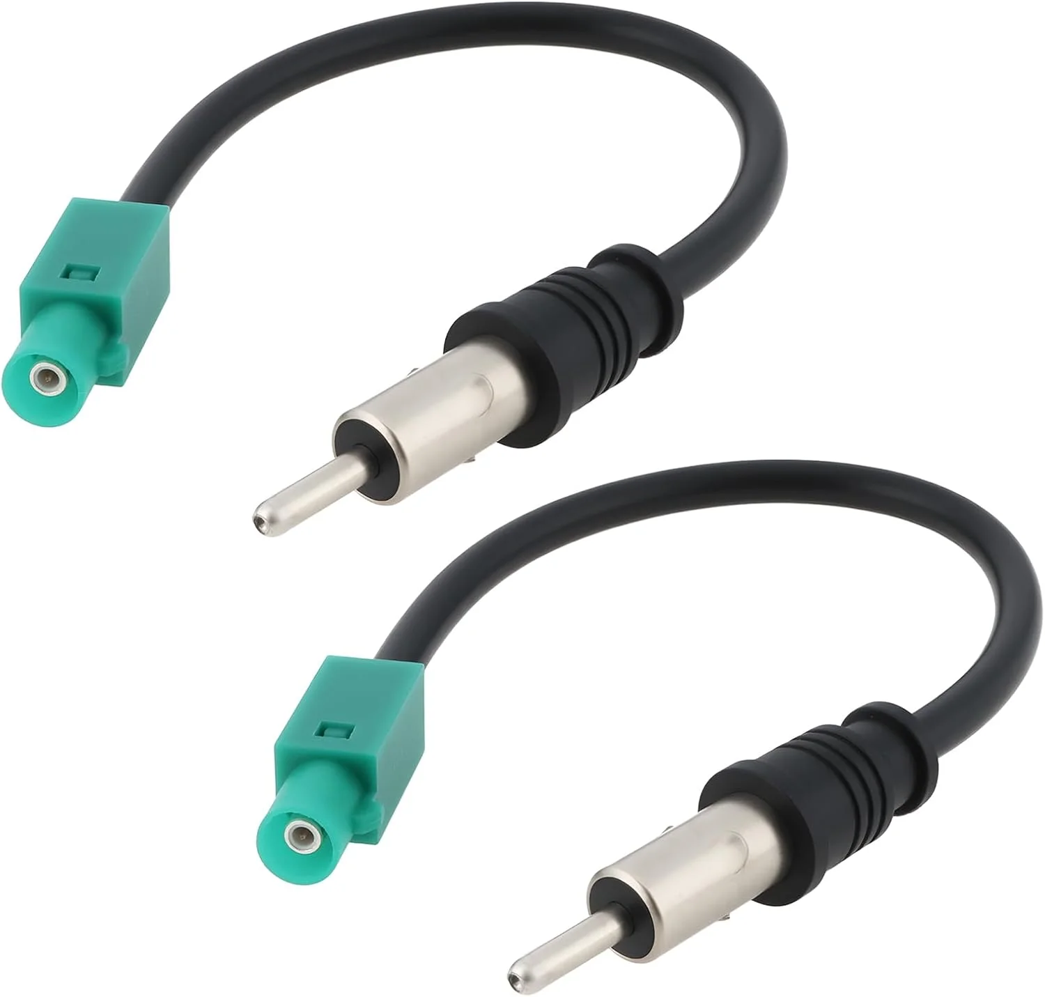 دو عدد کابل آنتن رادیویی Fakra نر به Din نر سازگار با فورد و بی ام و