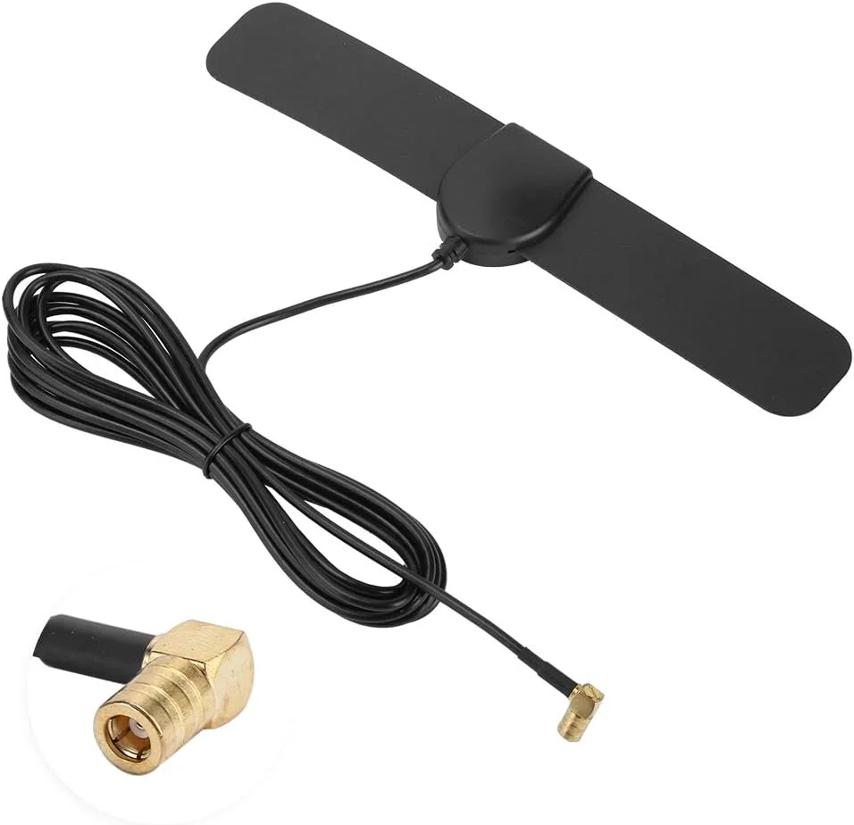 آنتن DAB خودرو، PC انعطاف پذیر، دریافت دیجیتال بهبود یافته، با اتصال دهنده SMB با روکش طلا، سازگار با سیستم های رادیویی خودرو DAB