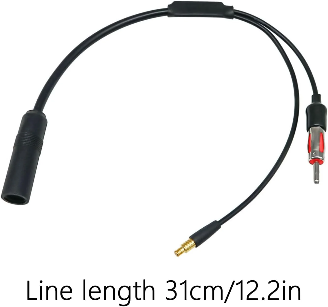 کابل تبدیل آنتن رادیویی از رادیو به پلاگ MCX برای اتصالات تقویت کننده فعال خودرو