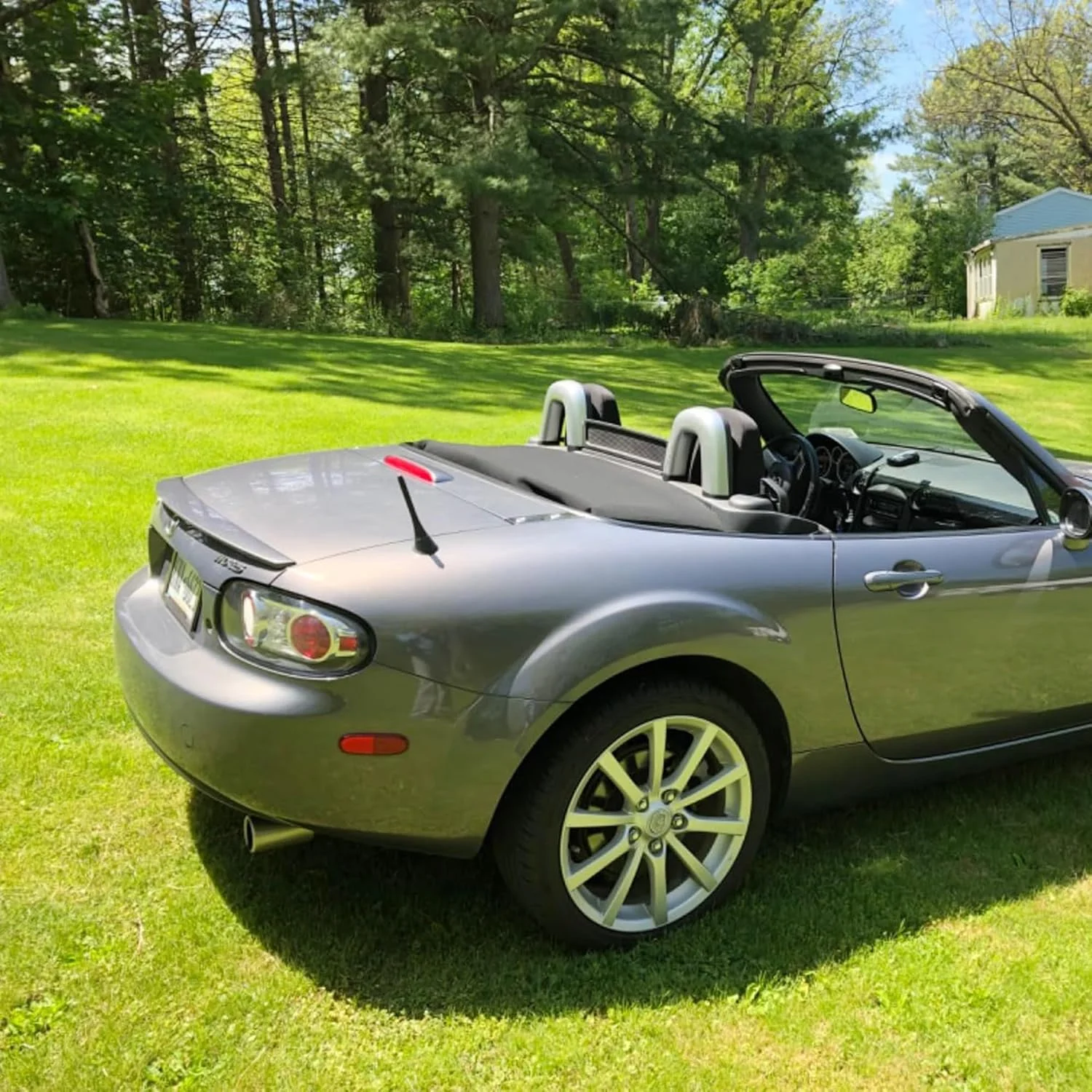 آنتن 5 اینچی KSaAuto برای مزدا MX-5 Miata RF ND NC مدل های 2006-2023 ┃ OEM NF47-66-A30A ┃ آنتن رادیویی AM FM آلیاژ آلومینیوم با درجه بالا و روکش پیشرفته