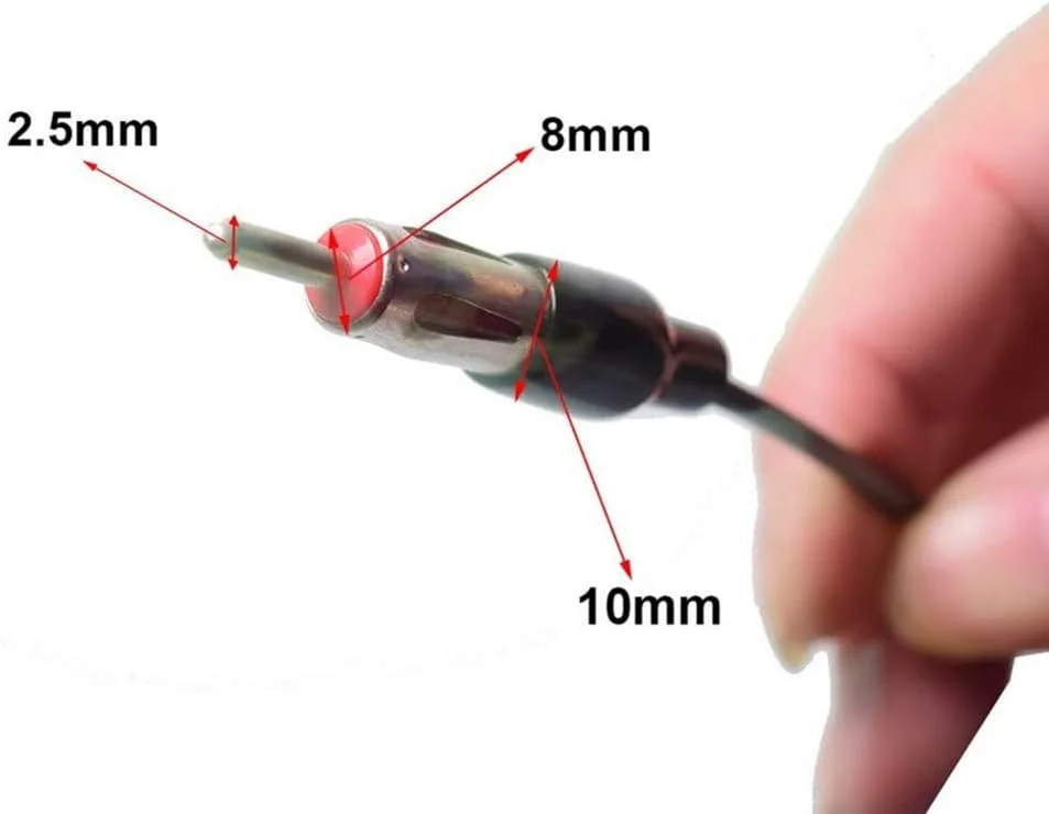 آداپتور آنتن رادیو خودرو Klevery دوتایی Fakra (Z) به DIN ISO سازگار با A3 A4 V-W ولوو