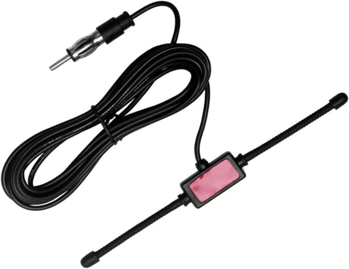 آنتن رادیو AM FM استریو خودرو جهانی 5dB با کانکتور DIN برای خودرو، کامیون، SUV، قایق (3 متر)